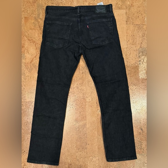 Levi’s 513 Slim Straight Jeans - Black (W36 / L32) - Picture 3 of 5